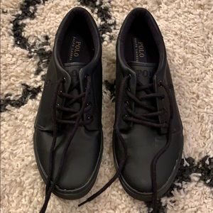 Boys black shoes